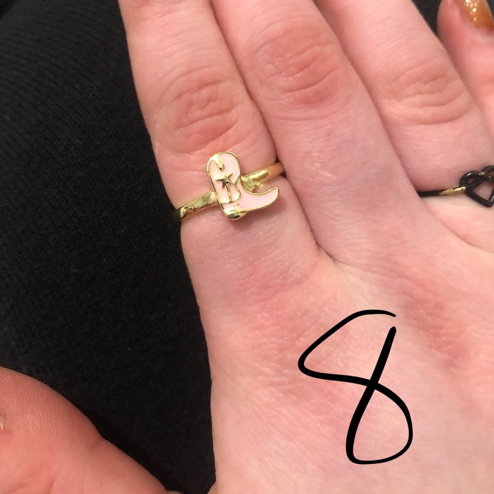 Cowboy Boot Ring
